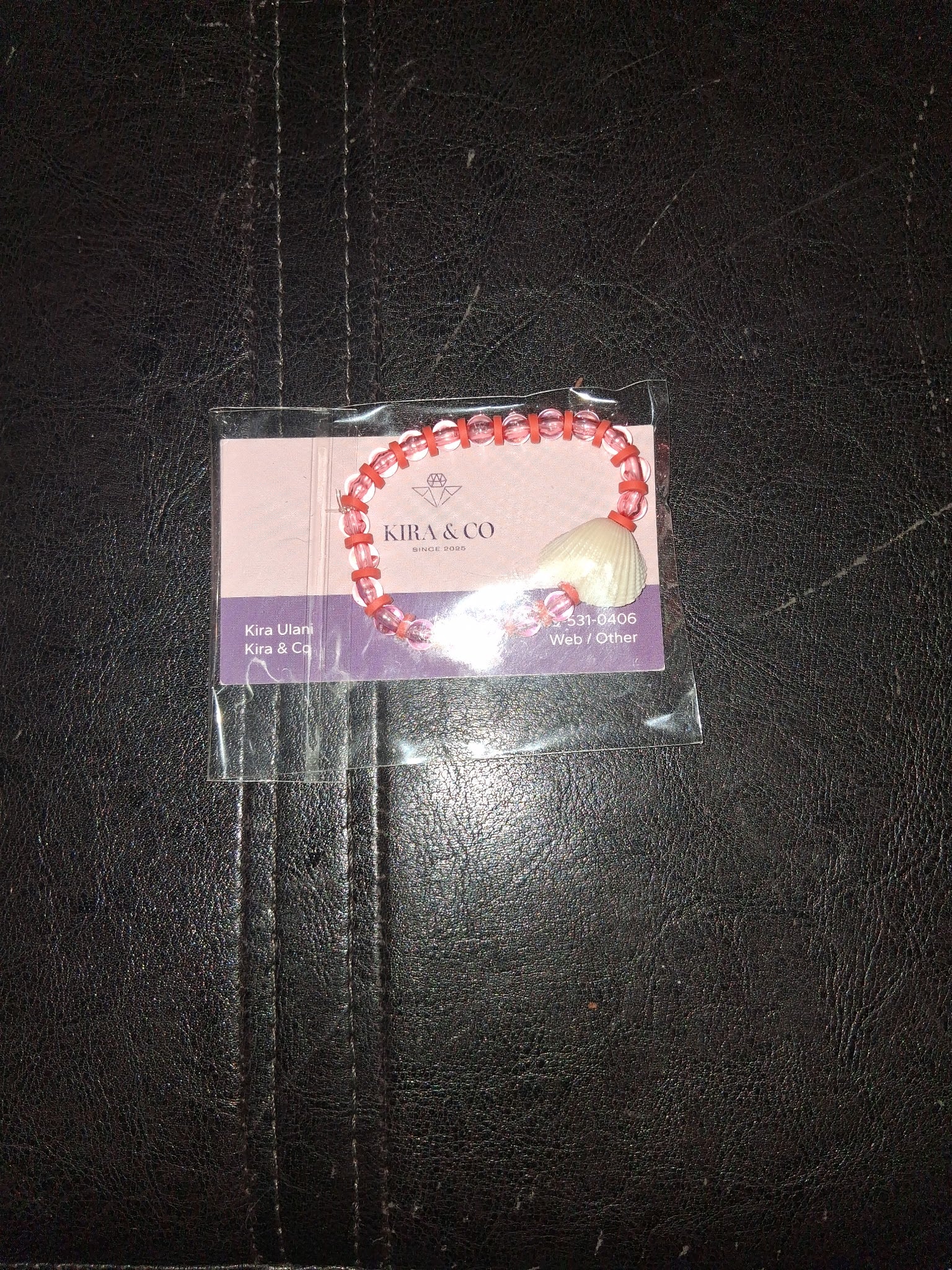Sea shell bracelet